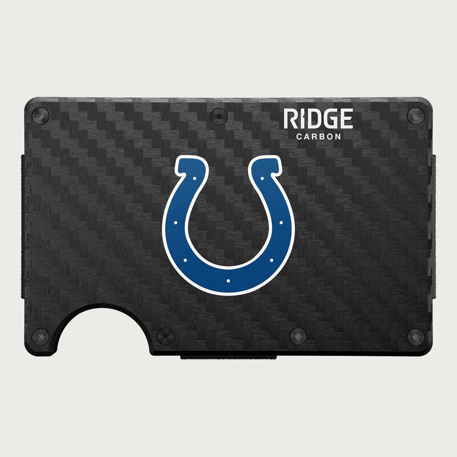 Ridge Wallet - Indianapolis Colts - Carbon Fiber 3k