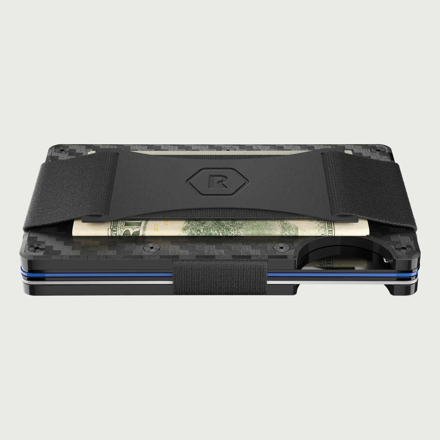 Ridge Wallet - Miami Dolphins - Carbon Fiber 3k
