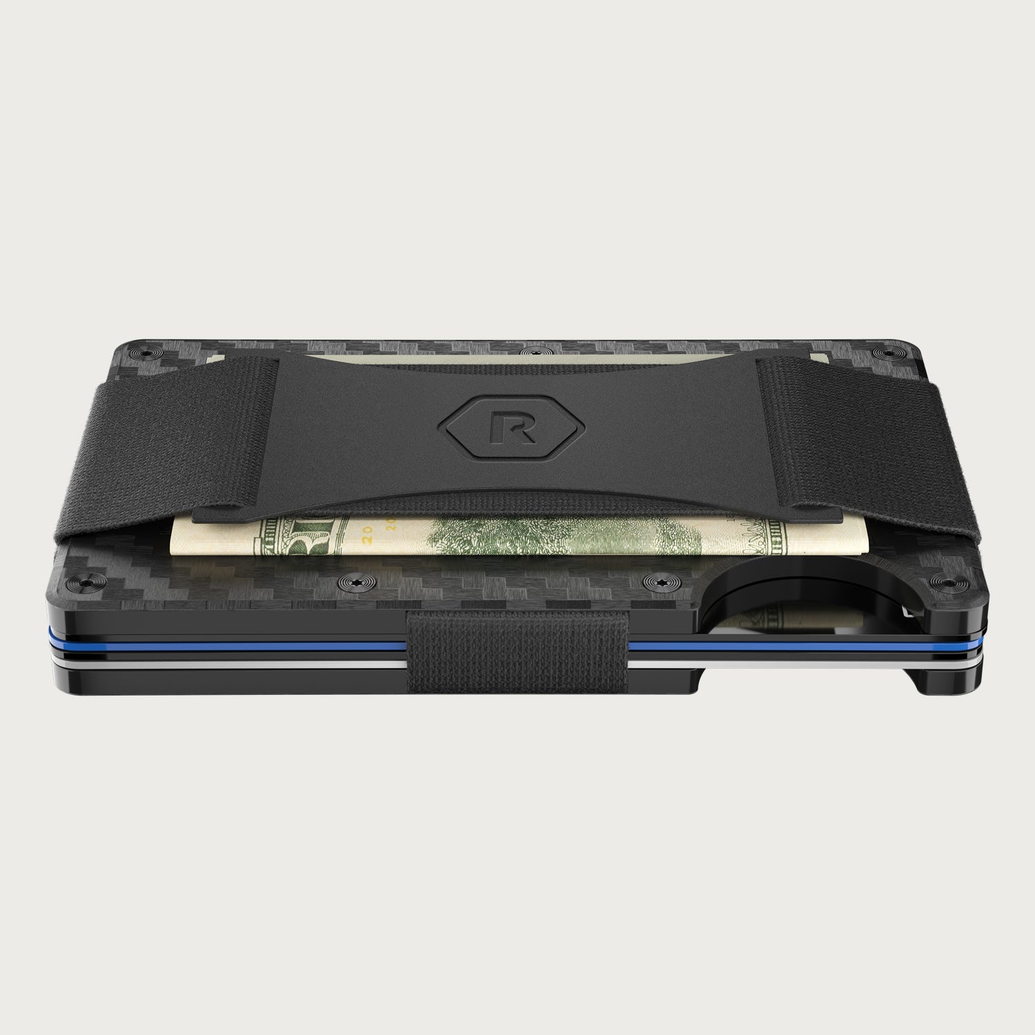 Ridge Wallet - Miami Dolphins - Carbon Fiber 3k