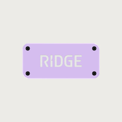 Ridge Logo Plate - Lavender