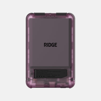 Ridge Power Bank - 10k mAh Bundle - Atomic Purple - 3-Pack