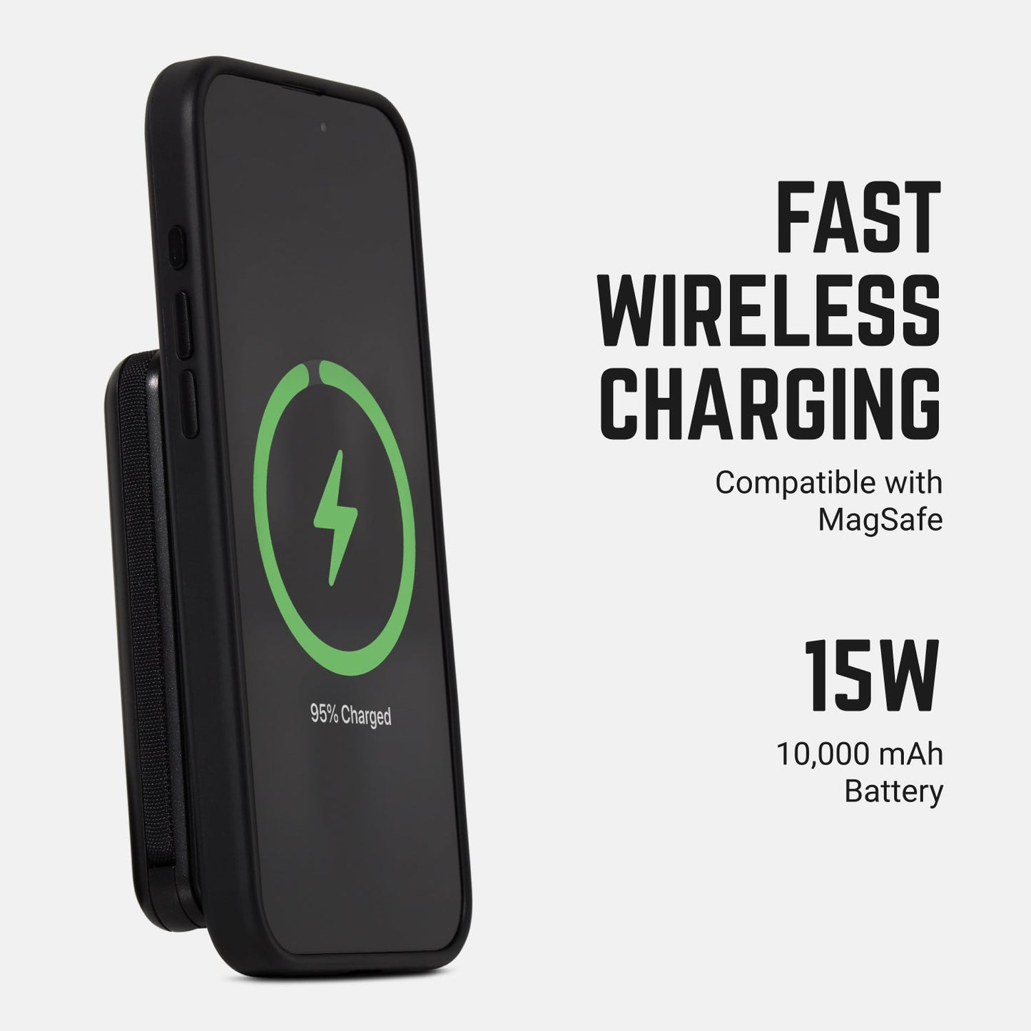 Ridge Power Bank - 10k mAh - Matte Black