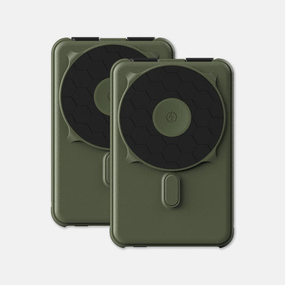 Ridge Power Bank - 10k mAh Bundle - Matte Olive - 2-Pack