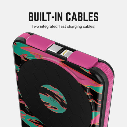 Ridge Power Bank - 10k mAh Bundle - Neon Tiger - 2-Pack