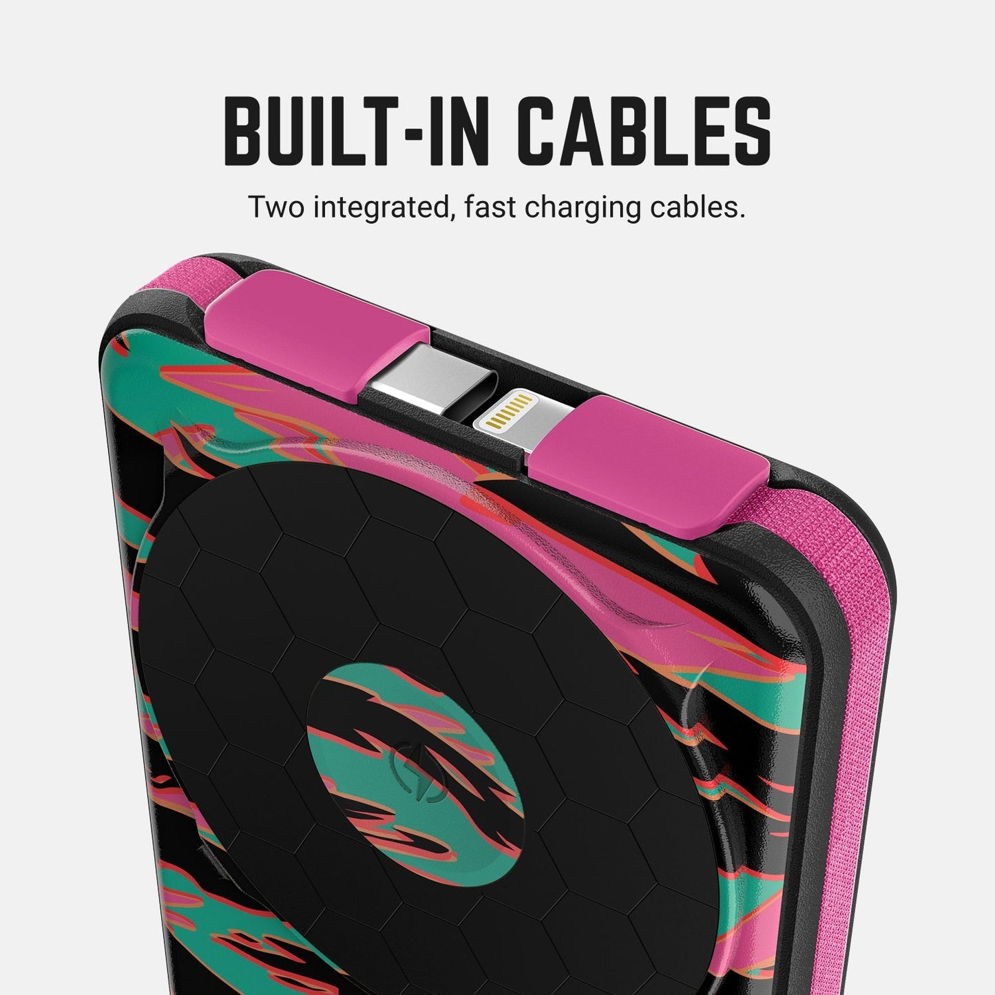 Ridge Power Bank - 10k mAh Bundle - Neon Tiger - 3-Pack