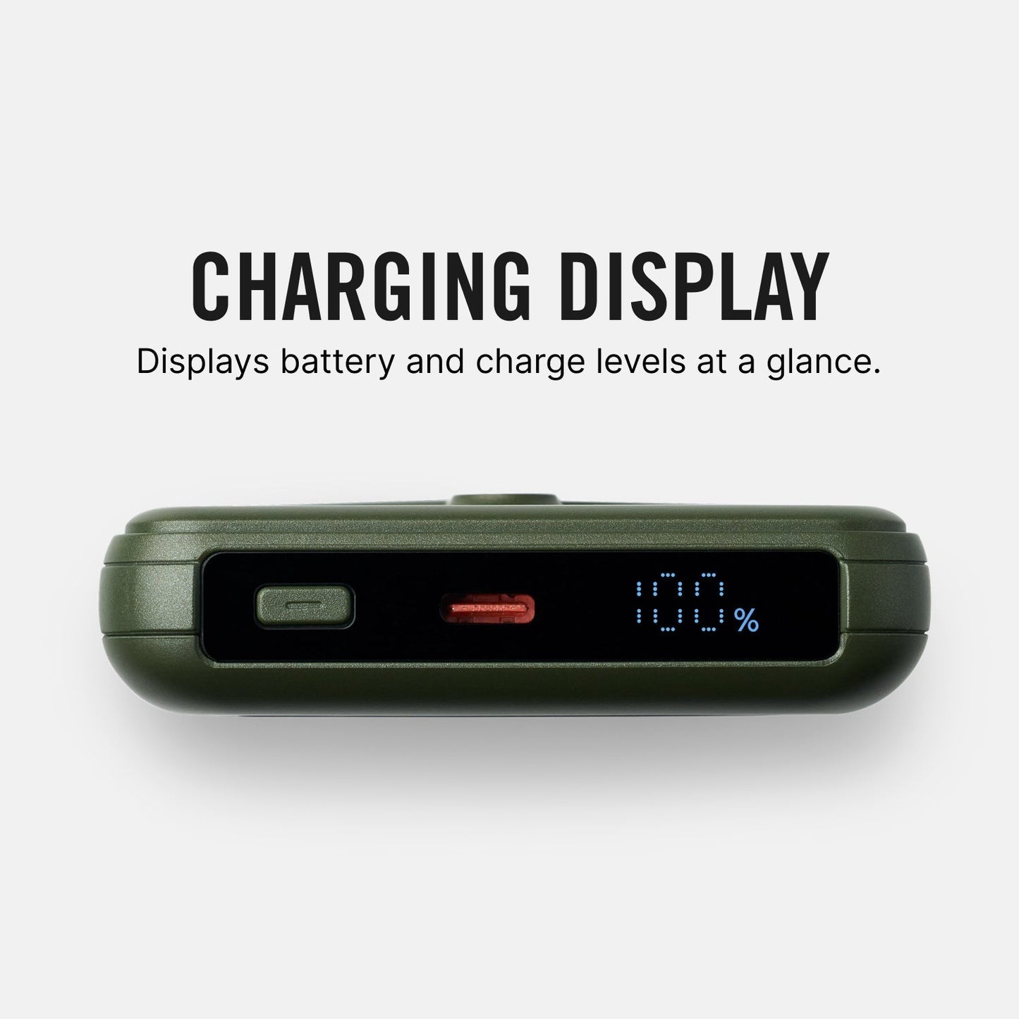 Ridge Power Bank - 10k mAh Bundle - Matte Olive - 3-Pack