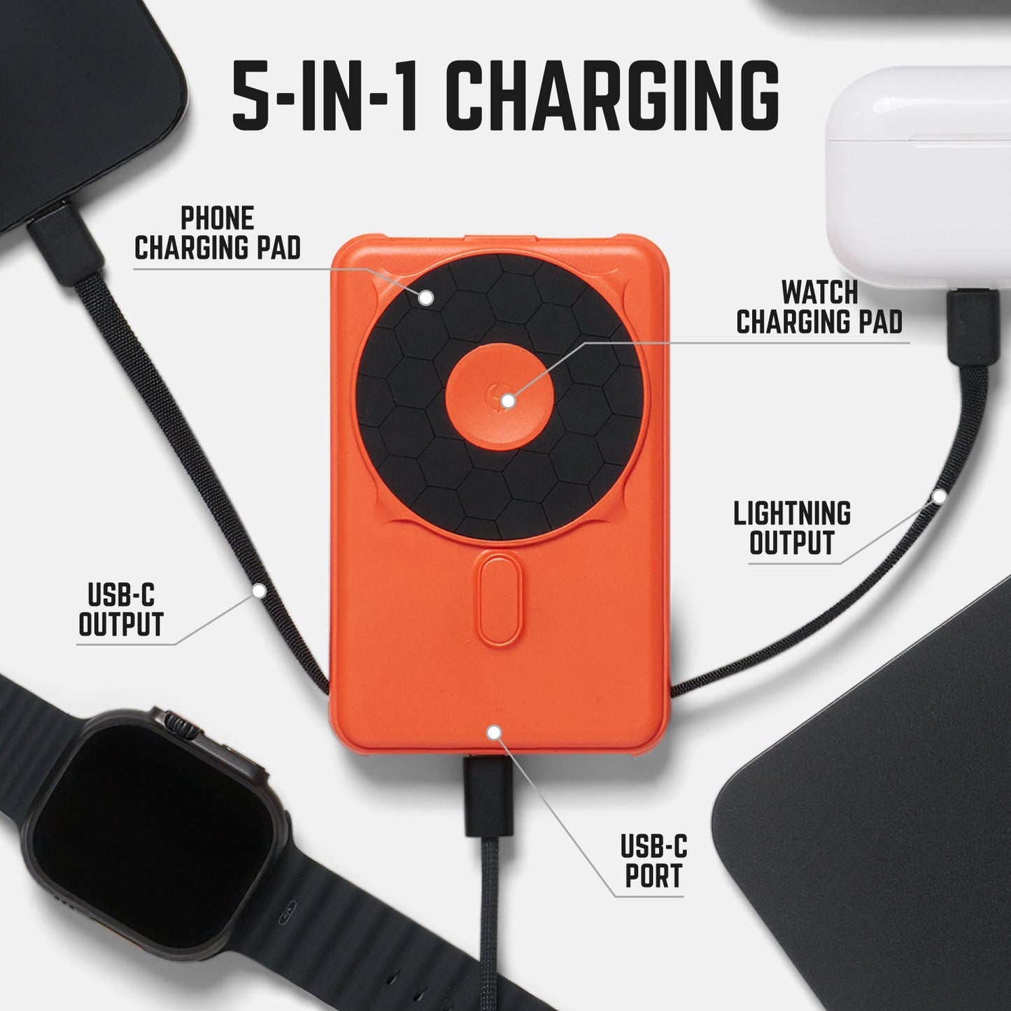 Ridge Power Bank - 10k mAh Bundle - Assorted - 2-Pack