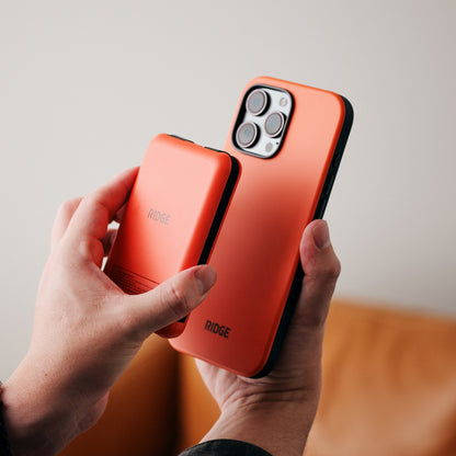 Ridge Power Bank - 10k mAh Bundle - Basecamp Orange - 3-Pack