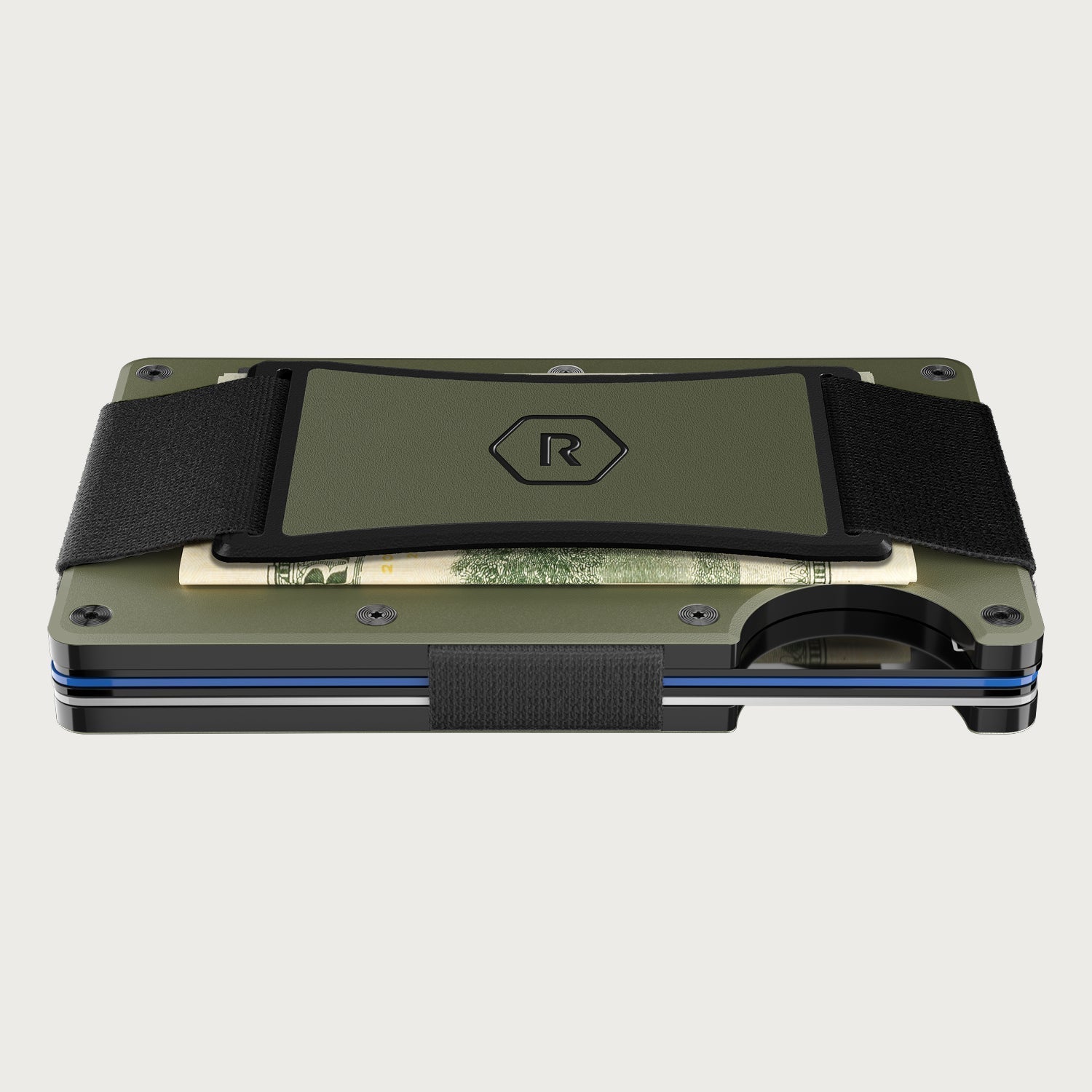 Ridge Wallet - Matte Olive