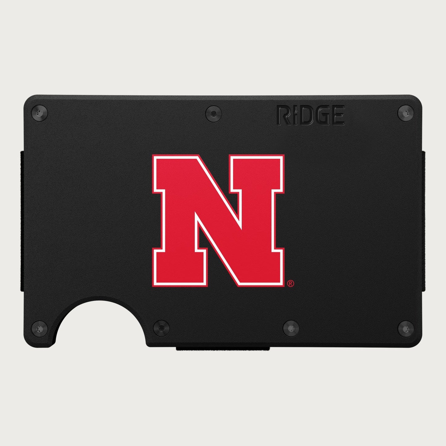 Ridge Wallet - Nebraska Cornhuskers