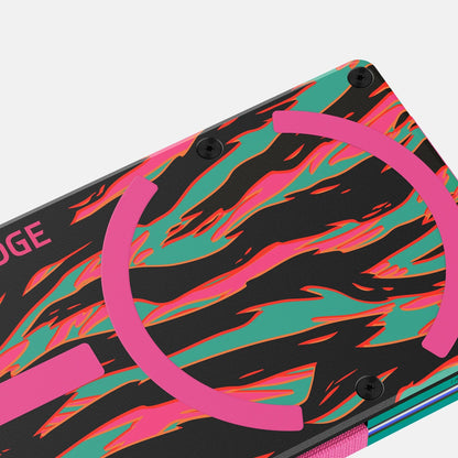 Ridge Wallet for MagSafe & Power Bank Kit - Neon Tiger