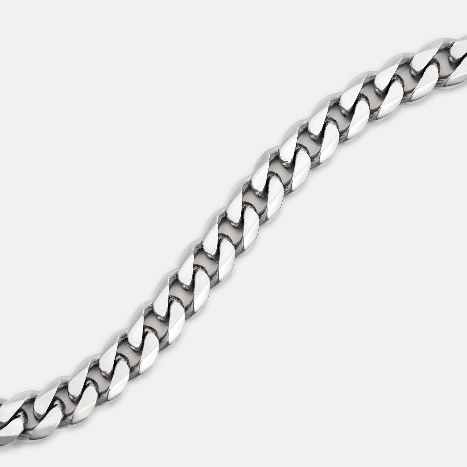 Curb Chain Kit - Platinum - Medium