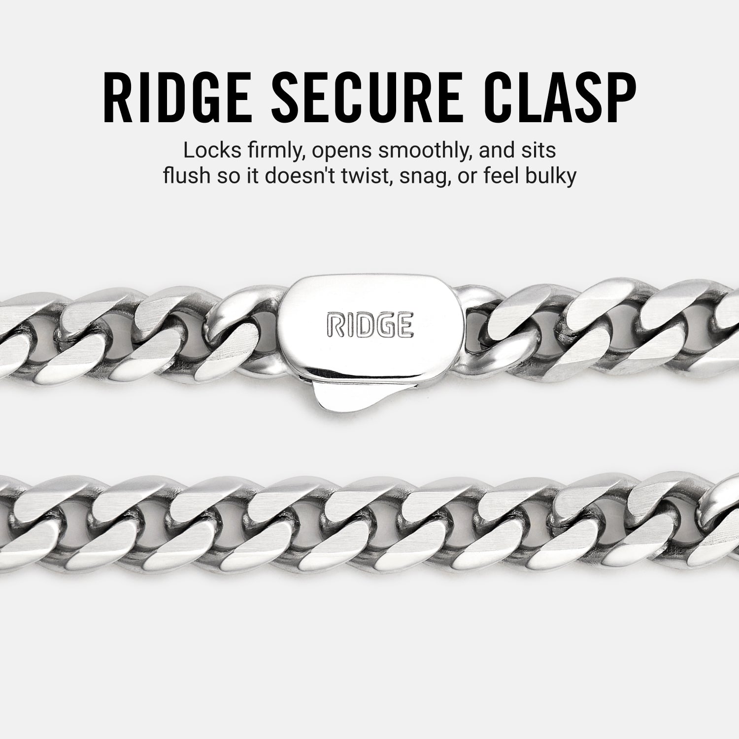 Curb Chain Kit - Platinum - Large