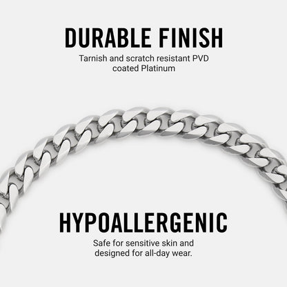 Curb Chain Kit - Platinum - Medium