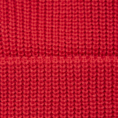 Classic Cuffed Beanie - Rodeo Red