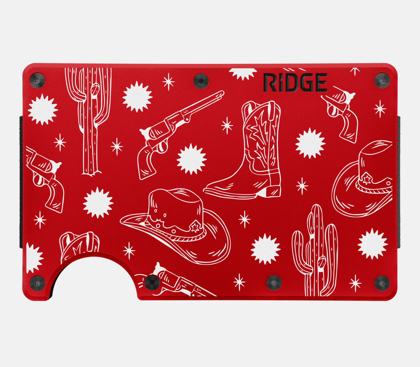 Ridge Wallet - Rodeo Red - Outlaw