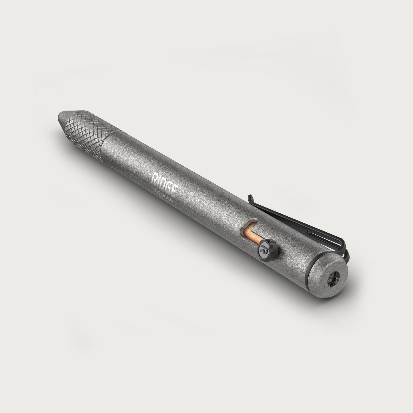 Ridge Bolt Action Pen - Stonewashed Titanium