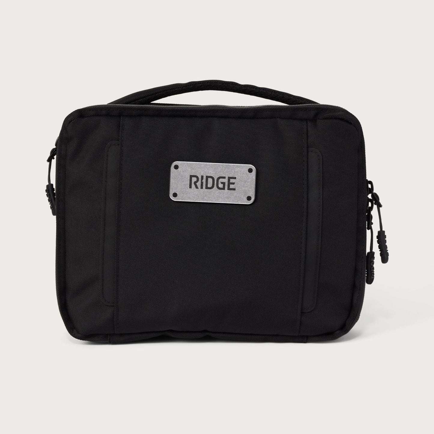 Ridge Logo Plate - Stonewashed Titanium