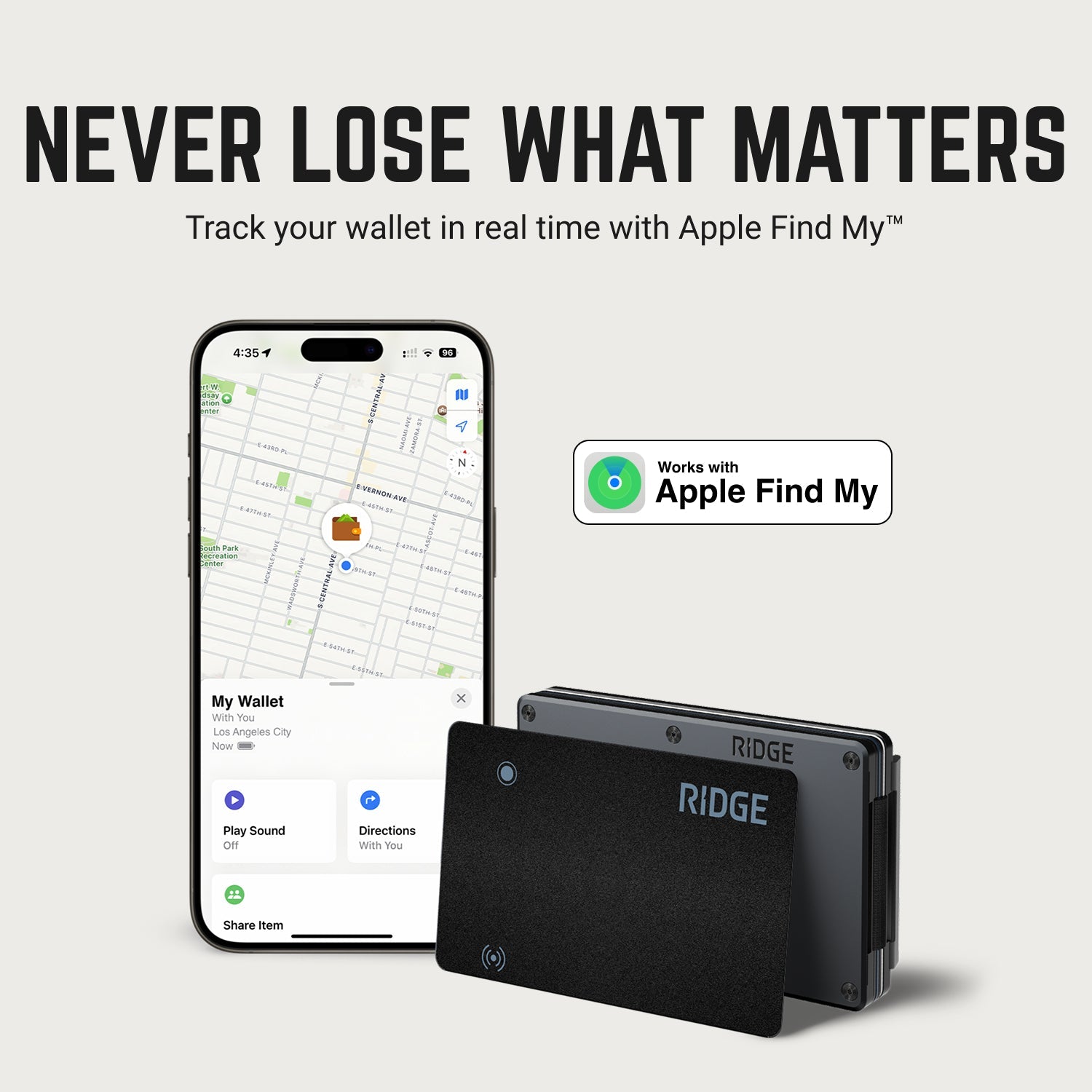 Ridge - Tracker Card