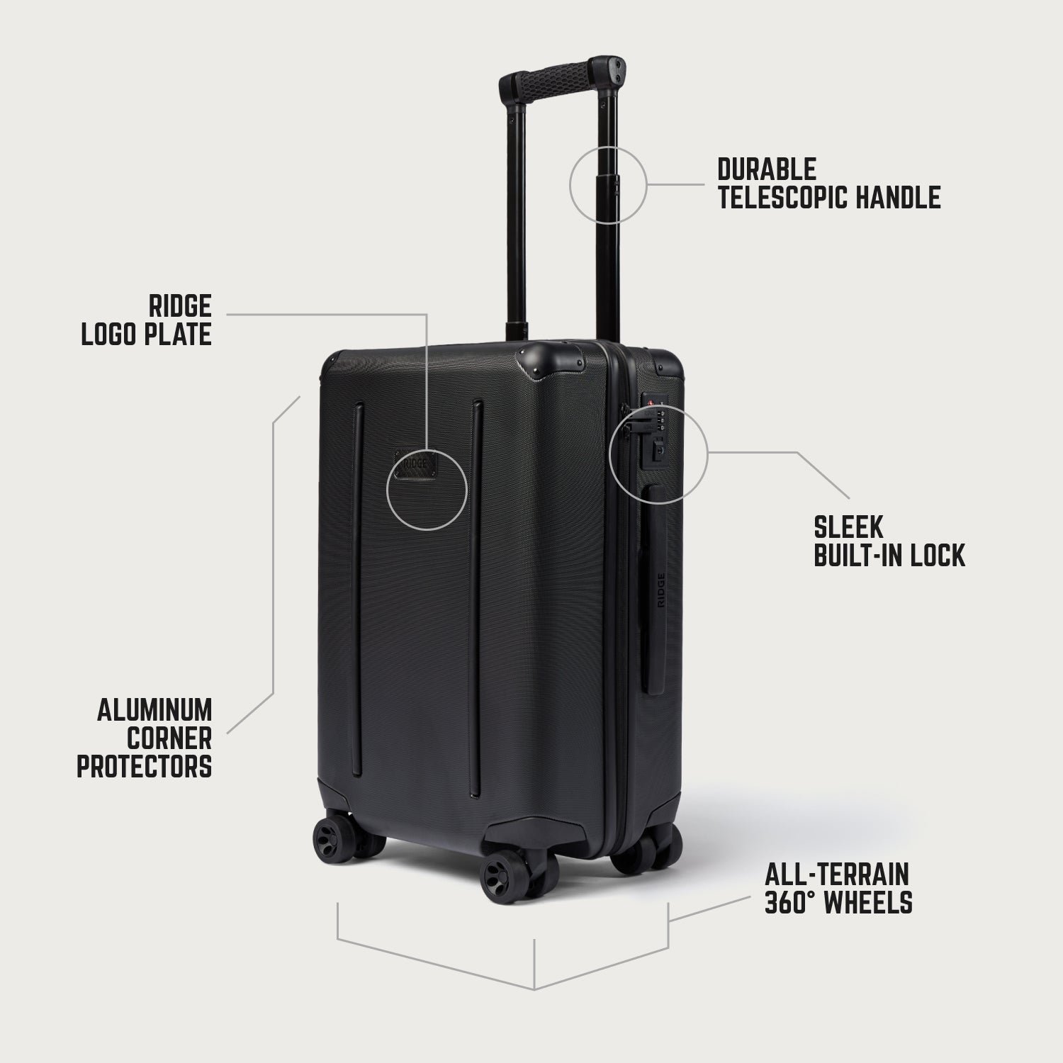 Ridge Carry-On Matte Olive