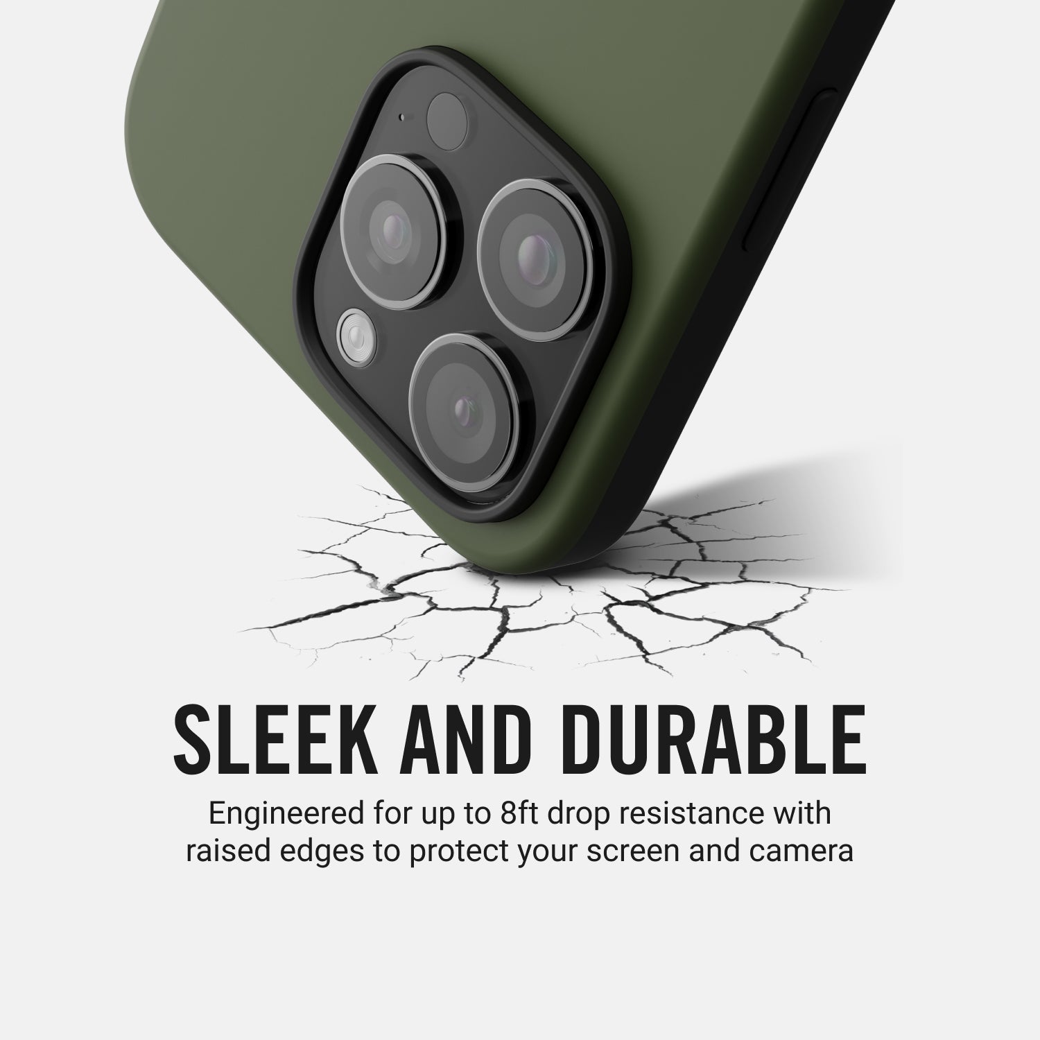 Everyday Charging Kit - iPhone 16 Pro Max - Matte Olive